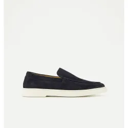 Mocasines de hombre realizados en ante