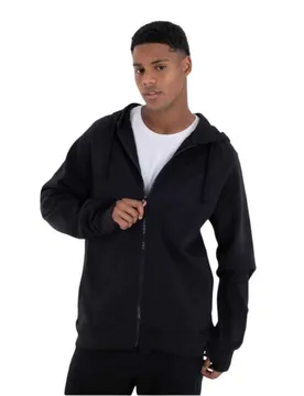 Felpa Con Zip Low Tide Black S