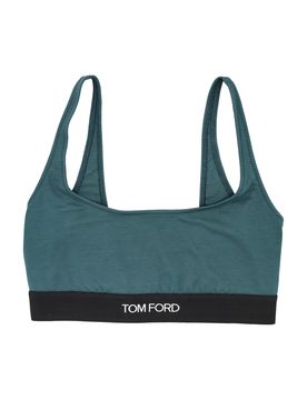 Bandeau Top in Stretch Modal with Jacquard Logo Band