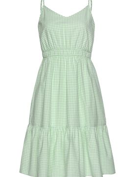 LASCANA Vestido menta / blanco