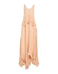 Maxi-Kleid Damen Hellrosa 30 Damen