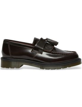 Para hombre. 14573601 Mocasines de piel Adrian (41), Plano, Ninguno, Casual, Burdeos