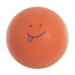 Schaumstoffball Face - Orange - unisex - Size: 190 mm