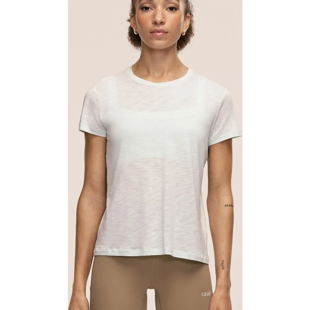 Camiseta M-C De Mujer Soft Texture - CASALL - FashionsVida
