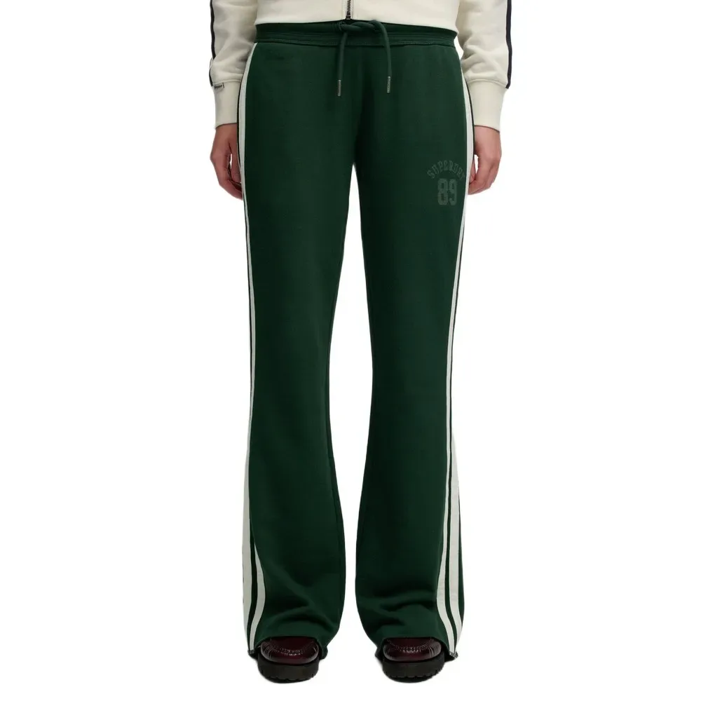 Joggers Athletic Essential Stripe Flare Enamel Green XS - Superdry - FashionsVida