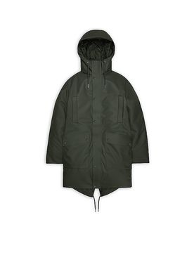 Regenjacke NOME LONG olive S herren
