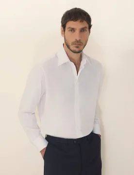 Camisa vestir non iron hombre manga larga - Emidio Tucci - FashionsVida