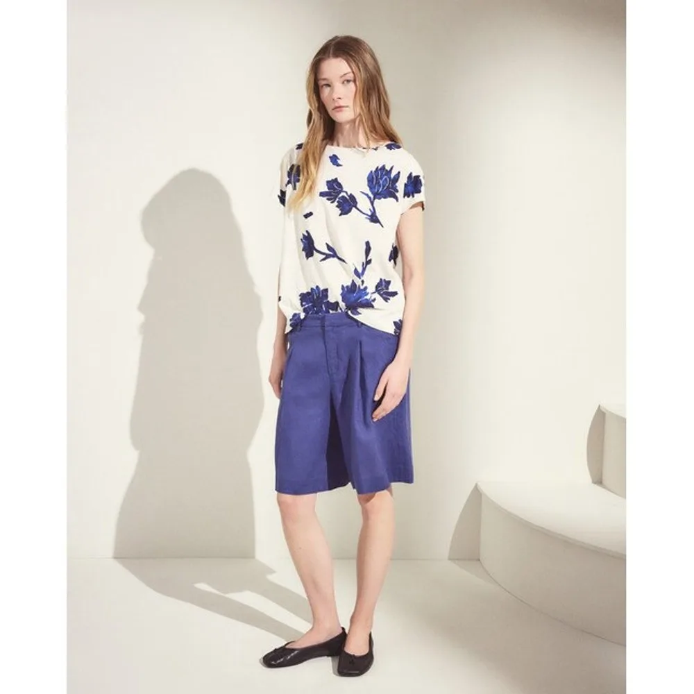 Camiseta de manga corta estampada de mujer - Woman El Corte Inglés - FashionsVida