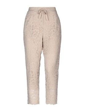 Pantalones Mujer Beige 34 Mujer