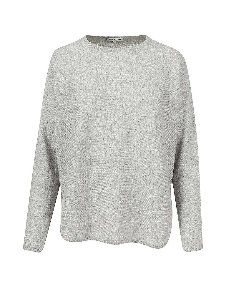 Kaschmirpullover grau XL damen - Davida - FashionsVida
