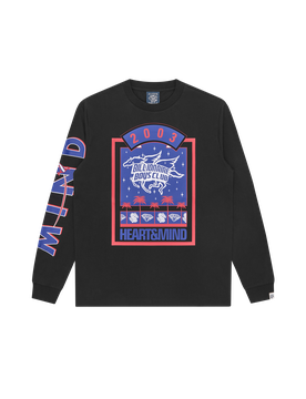 Multi L/S T-Shirt - Black