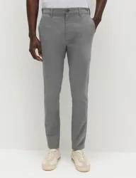 Skinny Fit Stretch Chinos Ash Grey male