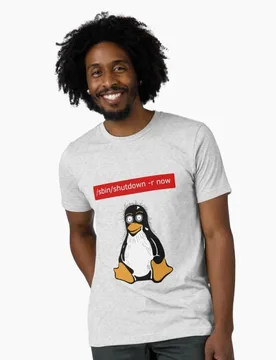 Funny Linux users! Reboot command 0414 Developer Gift t shirt for Software Engineer Graphic clothes All size Tops S-6XL - Aliexpress - FashionsVida