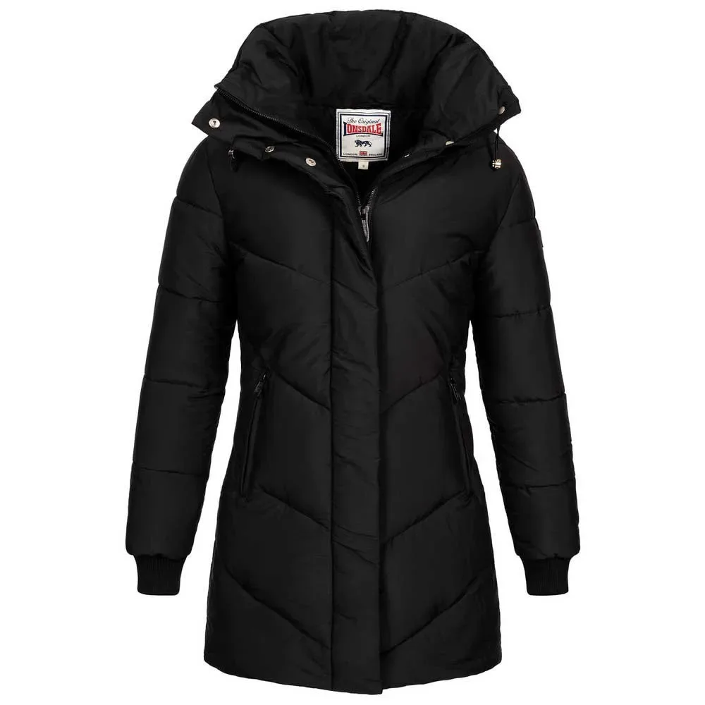 Lonsdale Manteau Beeley Black S - Lonsdale - FashionsVida