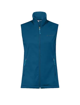 Chaleco softshell Everhike para mujer azul oscuro 38 - VAUDE - FashionsVida