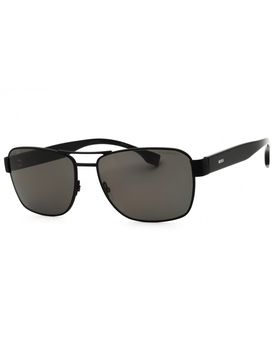 BOSS 1441/O/S Metal Rectangular Men's Sunglasses