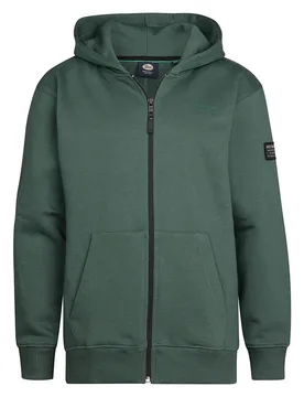 Felpa Con Zip B-3050-swh358 Green Smoke 7-8 Anni - Petrol industries - FashionsVida