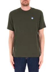 T-shirt girocollo VERDE OLIVA XL