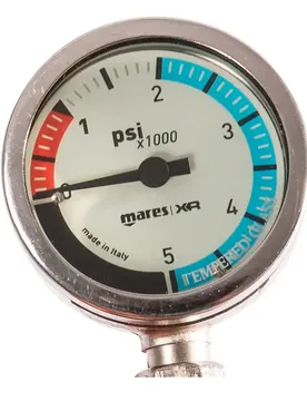 Manometro Spg52 Psi 15cm Rubber Oxygen Xr Line