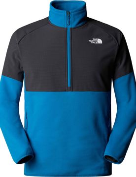 Half Zip Fleece M Glacier Heavyweight 1/2 Zip Dusk Blue Asphalt Grey für Herren Größe S Blau