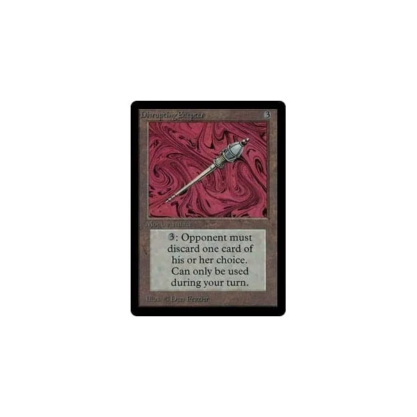 Disrupting Scepter Beta - Magic: The Gathering - FashionsVida