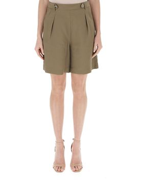 Bermuda con pinces LIU JEANS VERDE 42