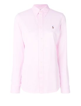 Camicia Oxford rosa b/d