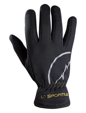Gants Stretch Black / Yellow L Homme