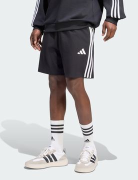 Short Single Jersey 3-Stripes Essentials 3XL Black / White