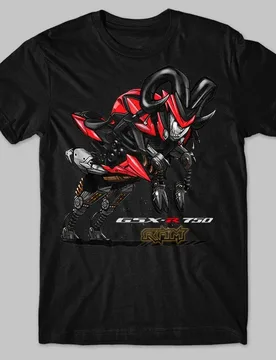 Classic Japanese Motorcycle GSX-S 750 Ram Transfiguration Inspired T-Shirt 100% Cotton O-Neck Short Sleeve Casual Mens Tshirt - Aliexpress - FashionsVida