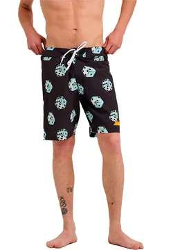 Short De Bain Flaming Strip Dice Big Dice 32