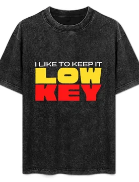Keep it Low Key T-Shirt Breathable Gym Short Sleeve T-Shirt - Aliexpress - FashionsVida