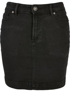 Urban Classics Falda negro denim