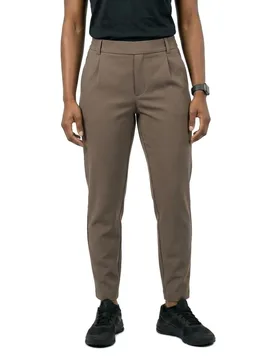 Pantaloni A Vita Alta Varone Slim Fit Falcon 40 - Vila - FashionsVida