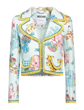 Blazer Damen Himmelblau 36 Damen - Moschino - FashionsVida