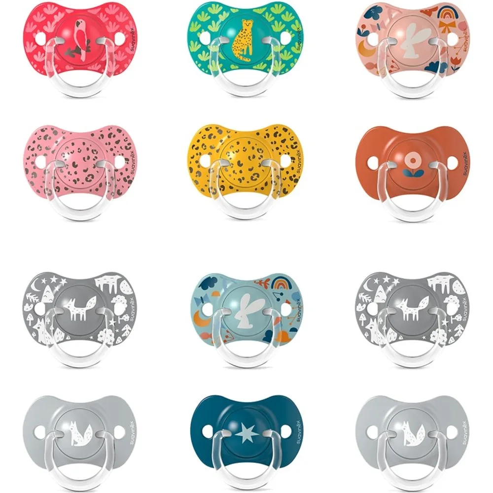 Pack de 2 Chupetes Silicona Fisiológicos SX Pro +18 meses - Suavinex - FashionsVida