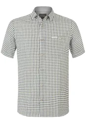Trachtenhemd Renko3 (schilf, Gr. 3XL) von Classics für Herren, Trachtenhemden, 55% Baumwolle, 45% Polyester