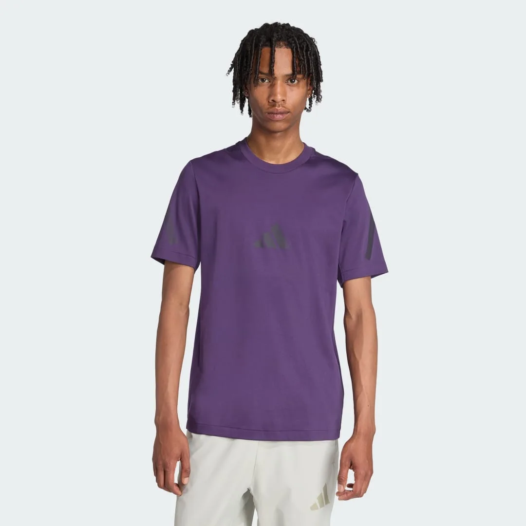Adidas T-shirt Z.N.E. L Aurora Plum - Adidas - FashionsVida