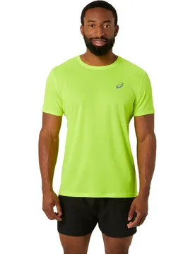 Asics Core Herren T-Shirt, gelb L - Asics - FashionsVida