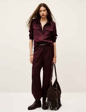 Para mujer. 1H25CHAR Pantalón Charly (36), Casual, Poliéster
