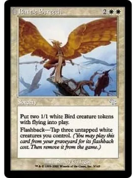 Battle Screech (foil) Judgment - Magic: The Gathering - FashionsVida