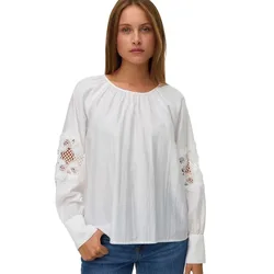Blusa A Maniche Lunghe Indira Cloud Dancer XL