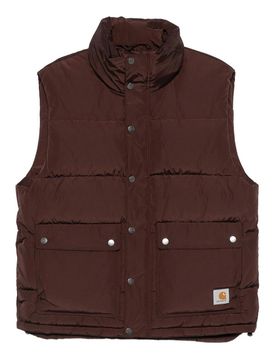 Carhartt Gilet Marrone Con Tasche