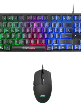 Souris Et Clavier De Jeu Mcptkl Black Spanish QWERTY unisex