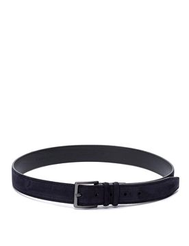 Cintura Nabucco in camoscio blu