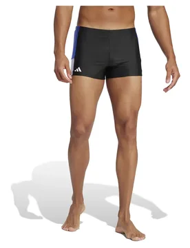 Colorblock Swimming Boxer Black / Semi Lucid Blue / Violet Tone S Men - Adidas - FashionsVida