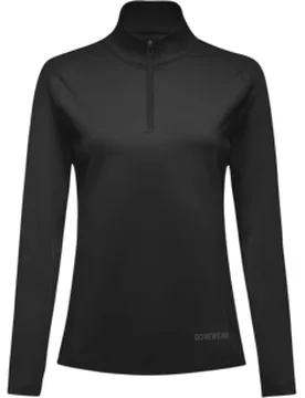 EVERYDAY MID 1/4 ZIP-Shirt Damen schwarz XL/44 - Gore wear - FashionsVida