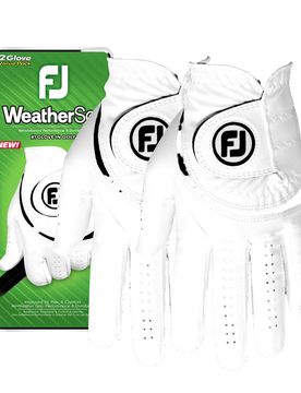 Handschuh WeatherSof 2-Pack, weiss/schwarz l
