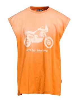 Camiseta Hombre Naranja M Hombre