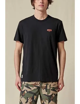 T-shirt à Manches Courtes Living Low Velocity Black XL